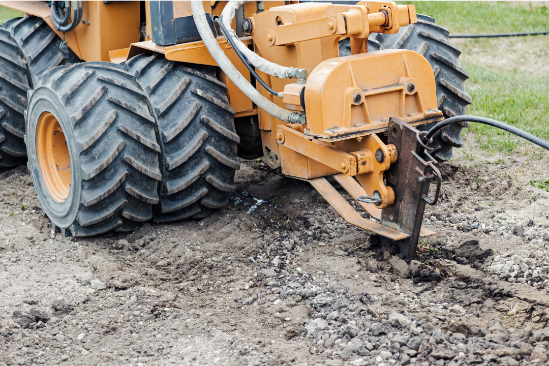 Directional drilling for fiber optic installation